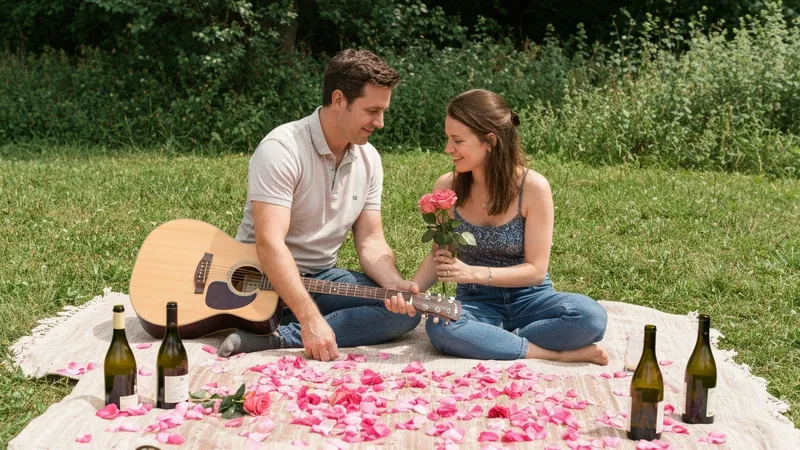 Célébrations alternatives pour les noces de roses